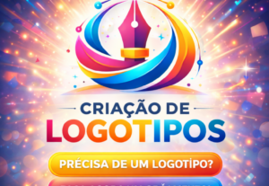 Eu vou criar seu logotipo em até 1 dia útil