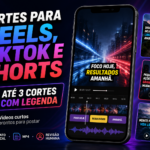 Eu vou criar cortes para Reels, TikTok e Shorts