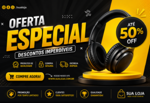 Eu vou Criar Banners para Redes Sociais e Empresas.