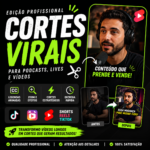 Eu vou criar cortes do seu video que te geram engajamento