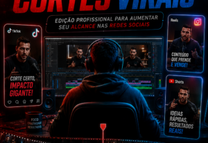 Eu vou criar cortes do seu video para gerar mais alcance