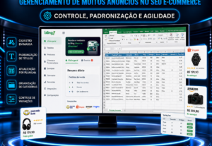 Eu vou organizar os seus anúncios no Bling