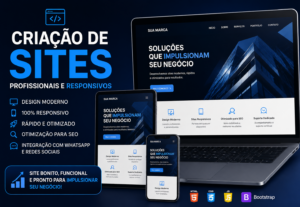 Eu vou fazer Criação de Sites Profissionais e Responsivos