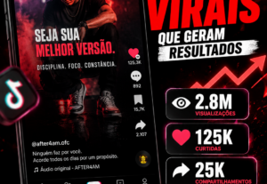 Eu vou criar vídeos virais para TikTok e Reels
