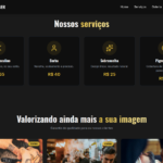 Eu vou criar uma landing page moderna para você
