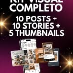Eu vou fazer Pacote completo para Instragram.