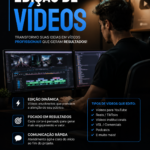 Eu vou Fazer cortes de vídeos, que irá impulsionar suas rede...