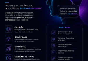 Eu vou criar prompts profissionais para ChatGPT e IA