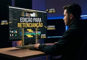 Eu vou editar os seus videos curtos para as redes sociais