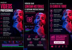 Eu vou editar o seu vídeo de forma profissional