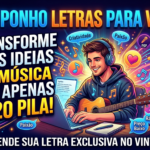 Eu vou fazer composição de letra de música