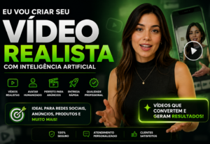 Eu vou criar seu video realista com inteligencia artificial
