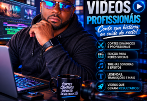 Eu vou fazer cortes dos seus vídeo em até 24hrs