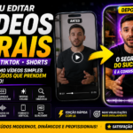 Eu vou editar vídeos profissionais para Reelse Shor