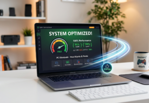 Eu vou otimizar o seu computador.