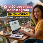 Eu vou criar 20 legendas profissionais e engajadora.