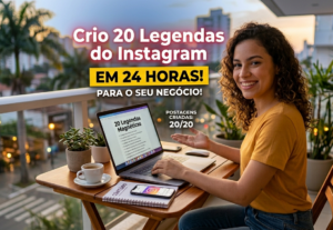 Eu vou criar 20 legendas profissionais e engajadora.