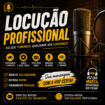 Eu vou fazer a locução profissional para seu vídeo