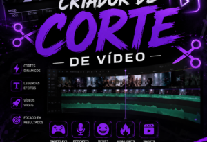 Eu vou Criar cortes do seu video para gerar alcance.
