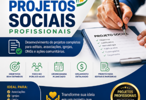 Eu vou fazer Criação de Projetos Sociais e Comunitários