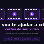 Eu vou criar cortes do seu video que te gerem alcance.