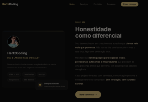 Eu vou fazer sua landing page de forma eficiente em até 3 di...