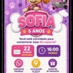 Eu vou criar convites digitais animados e interativos