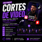 Eu vou Fazer Cortes de Vídeo Profissionais para TikTok e Ree...