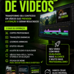 Eu vou Fazer edições de vídeos para você.