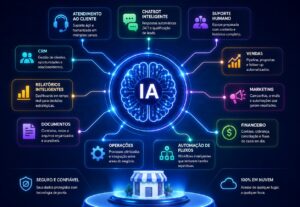 Eu vou fazer a gestão da sua empresa com automação com i.a