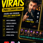 Eu vou fazer Cortes Virais para Canal Dark