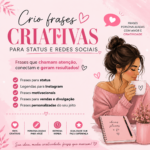 Eu vou Criar frases criativas e chamativas