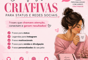 Eu vou Criar frases criativas e chamativas
