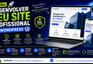 Eu vou desenvolver seu site profissional em WordPress