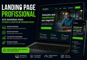 Eu vou criar Landing Page ou Site profissional .