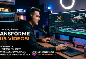 Eu vou criar cortes do seu vídeo que te garantam engajamento