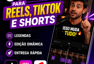 Eu vou Transformar vídeos longos em cortes virais