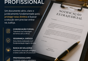Eu vou elaborar uma notificação extrajudicial