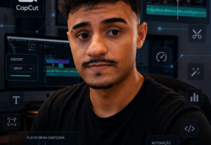 Eu vou editar vídeos curtos com legenda e dinâmico