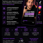 Eu vou Editar seus vídeos e os transformo em vídeos curtos.