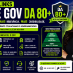 Eu vou Criar 22 Backlinks EDU/GOV DA 80+ Para Seu Site
