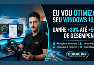 Eu vou otimizar seu PC gamer para ganhar muito mais desempen...