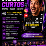 Eu vou fazer Edição focada em retenção para TikTok, Reels e ...