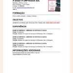 Eu vou fazer um currículo para você