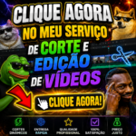 Eu vou Editar e fazer cortes de vídeos