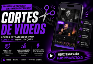 Eu vou Fazer cortes para aumentar visualizações