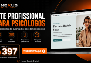 Eu vou criar um site para psicólogos