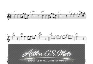 Eu vou Fazer Incríveis Partituras Personalizadas