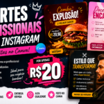Eu vou criar artes profissionais para Instagram no Canva