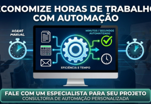 Eu vou criar automações para você ou para sua empresa